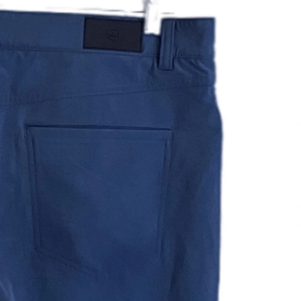 Peter Millar Crown Crafted Performance Golf Pant 5 Pocket Size Medium Blue